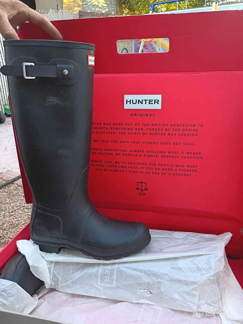 Hunter sturdy waterproof